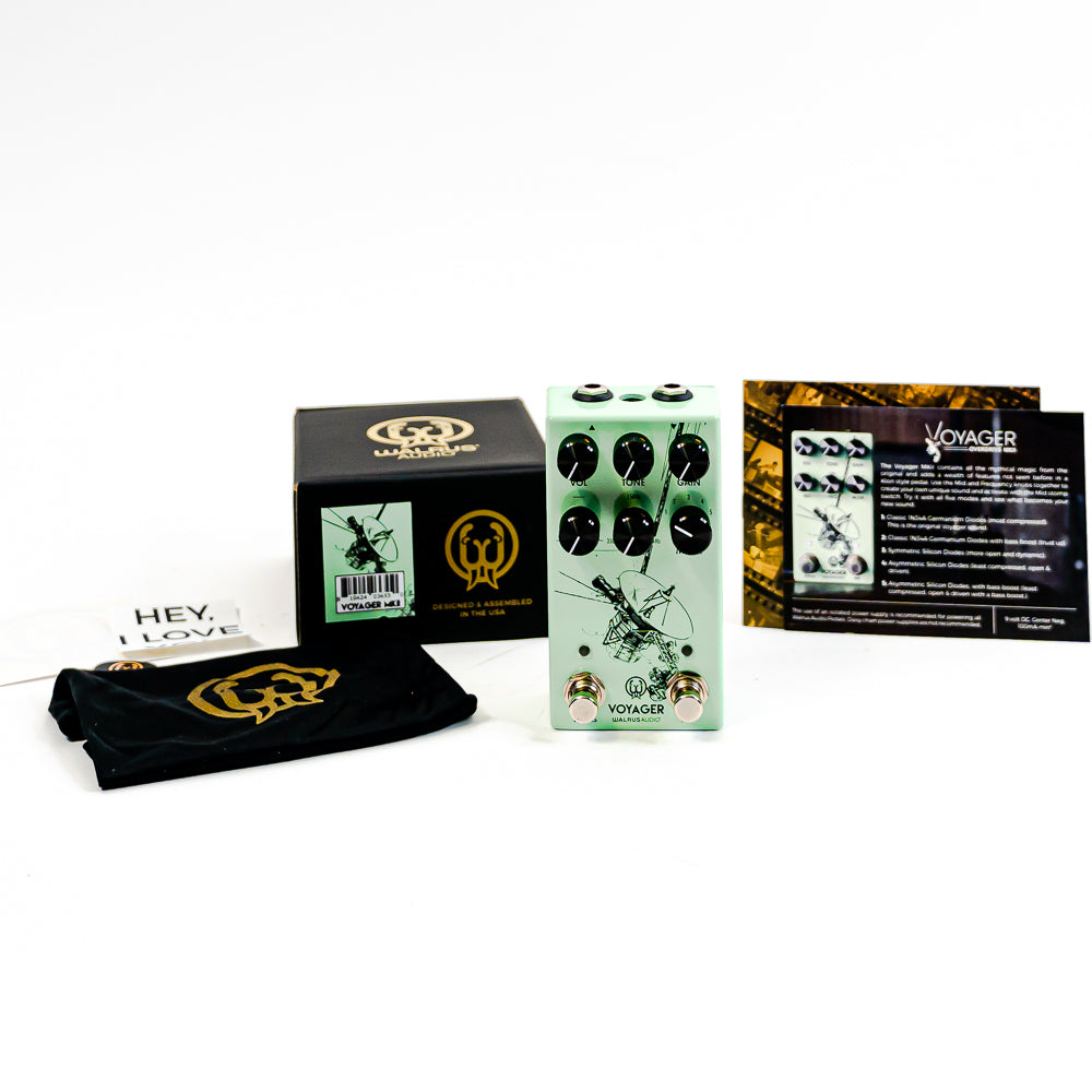 Walrus Audio Voyager MKII Overdrive - Seafoam Green