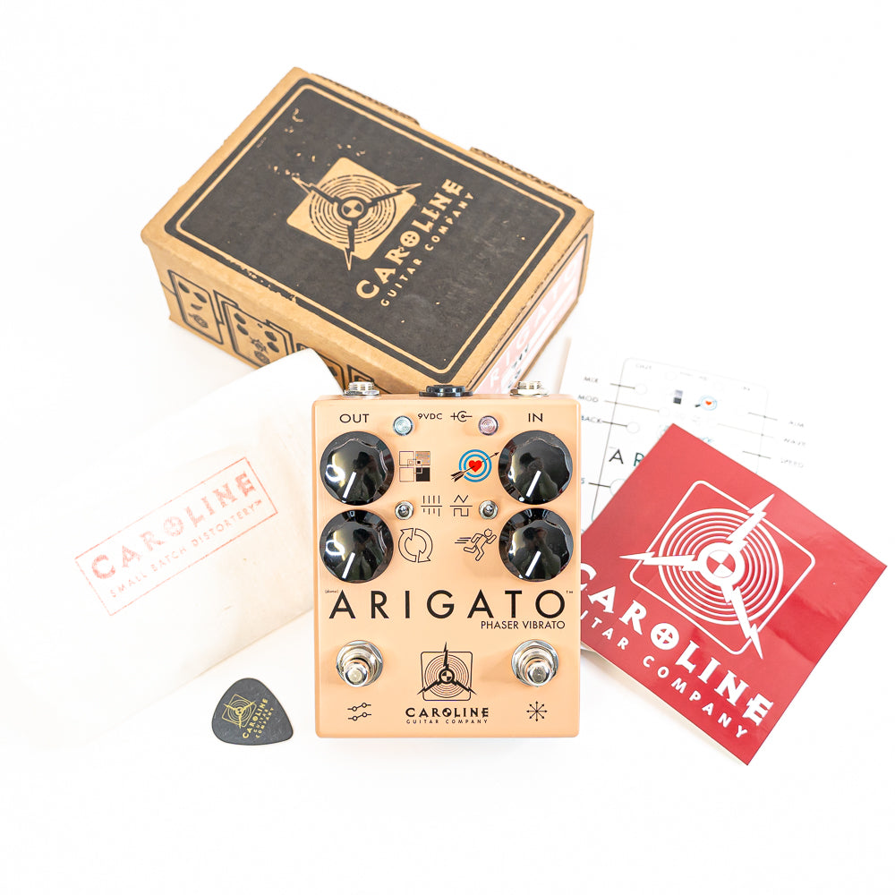 guitar pedals companies Caroline Guitar Company ARIGATO™ Phaser Vibrato
