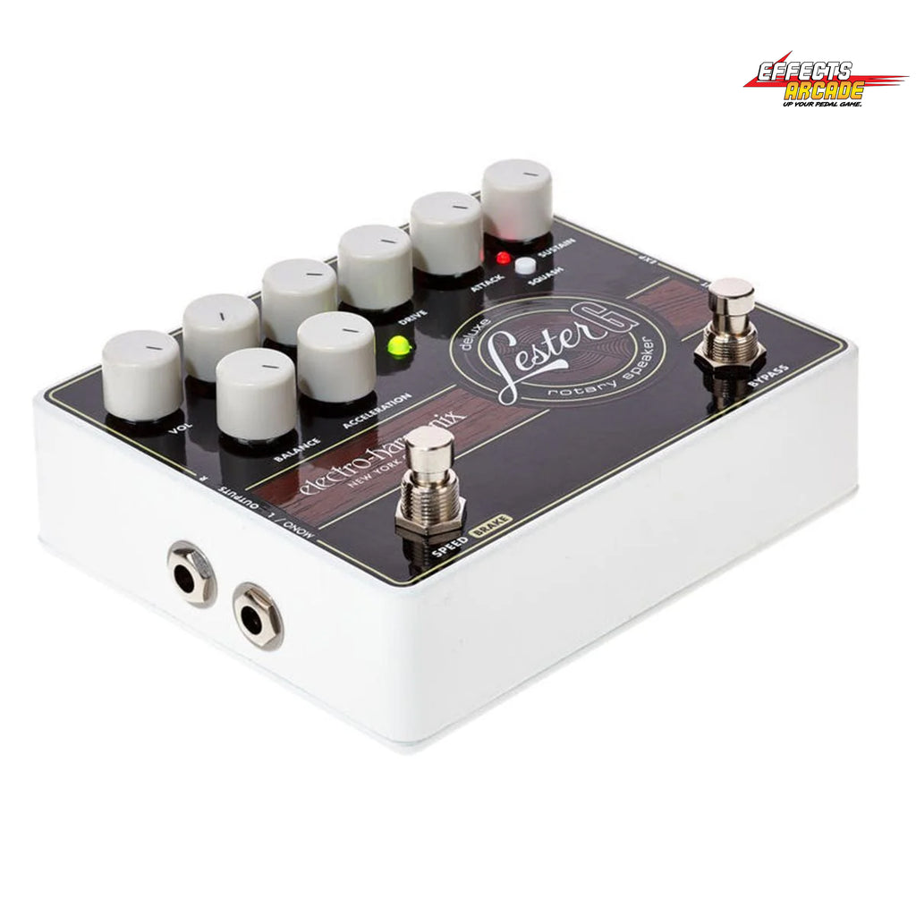 electro harmonix leslie pedal Electro-Harmonix Lester-G Deluxe Rotary Speaker Pedal