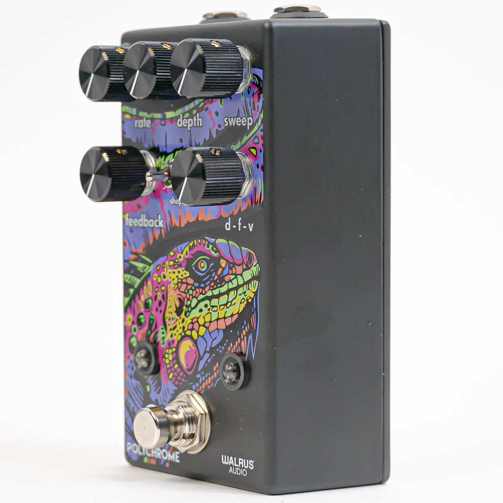 Walrus Audio Polychrome Flanger Analog Flanger / Vibrato Effects Pedal