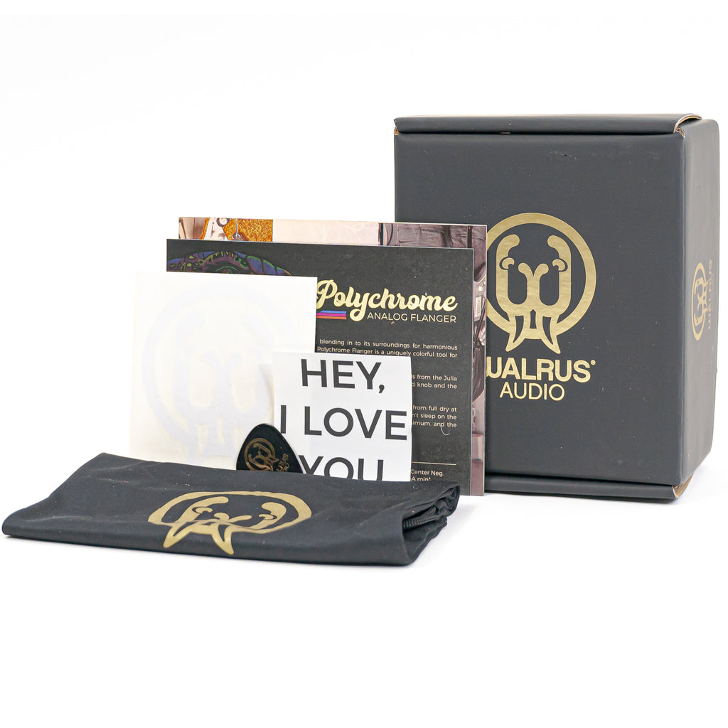 Walrus Audio Polychrome Flanger Analog Flanger / Vibrato Effects Pedal