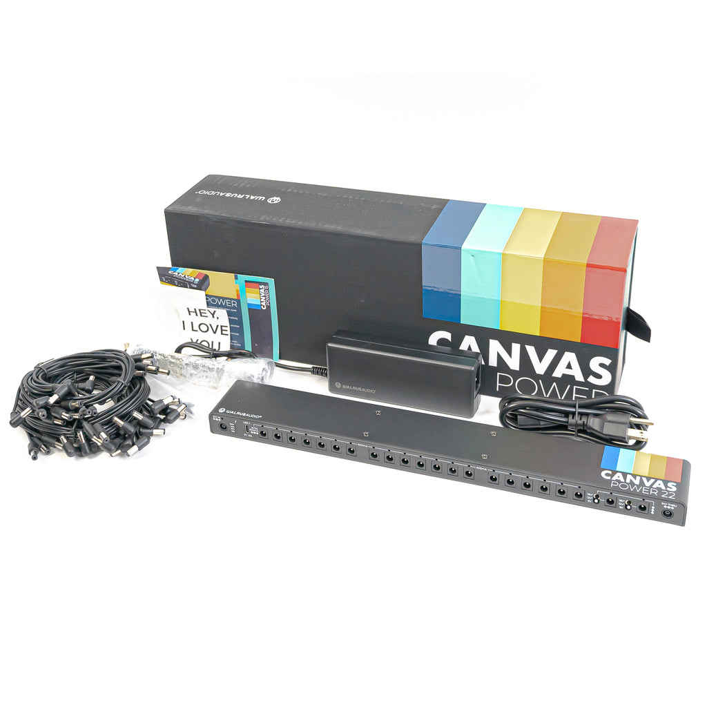 canvas pedal Walrus Audio Canvas 22 Pedal Power Supply
