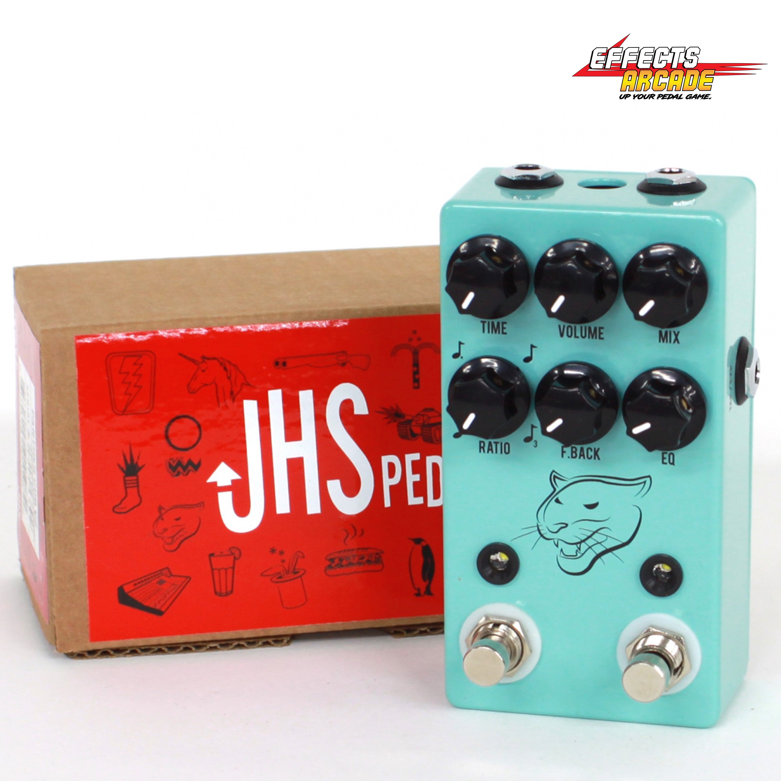 ギター JHS pedals panther cub V2 JHS Pedals Panther Cub v2 Delay Pedal - Perfect Circuit