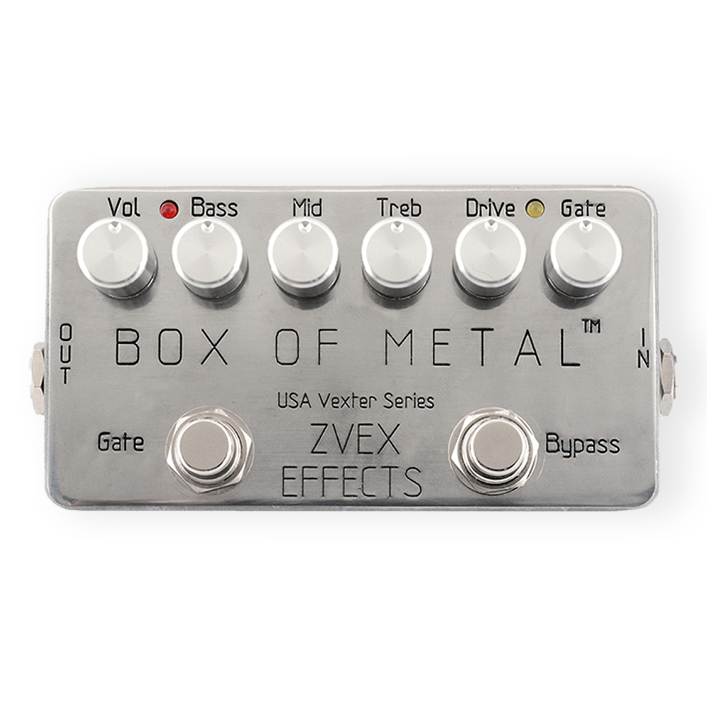zvex distortion pedal ZVEX Box of Metal Distortion