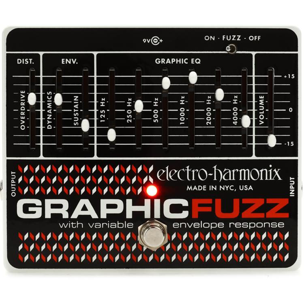 Fuzz Graphics Electro-Harmonix Graphic Fuzz | Tone House Gear