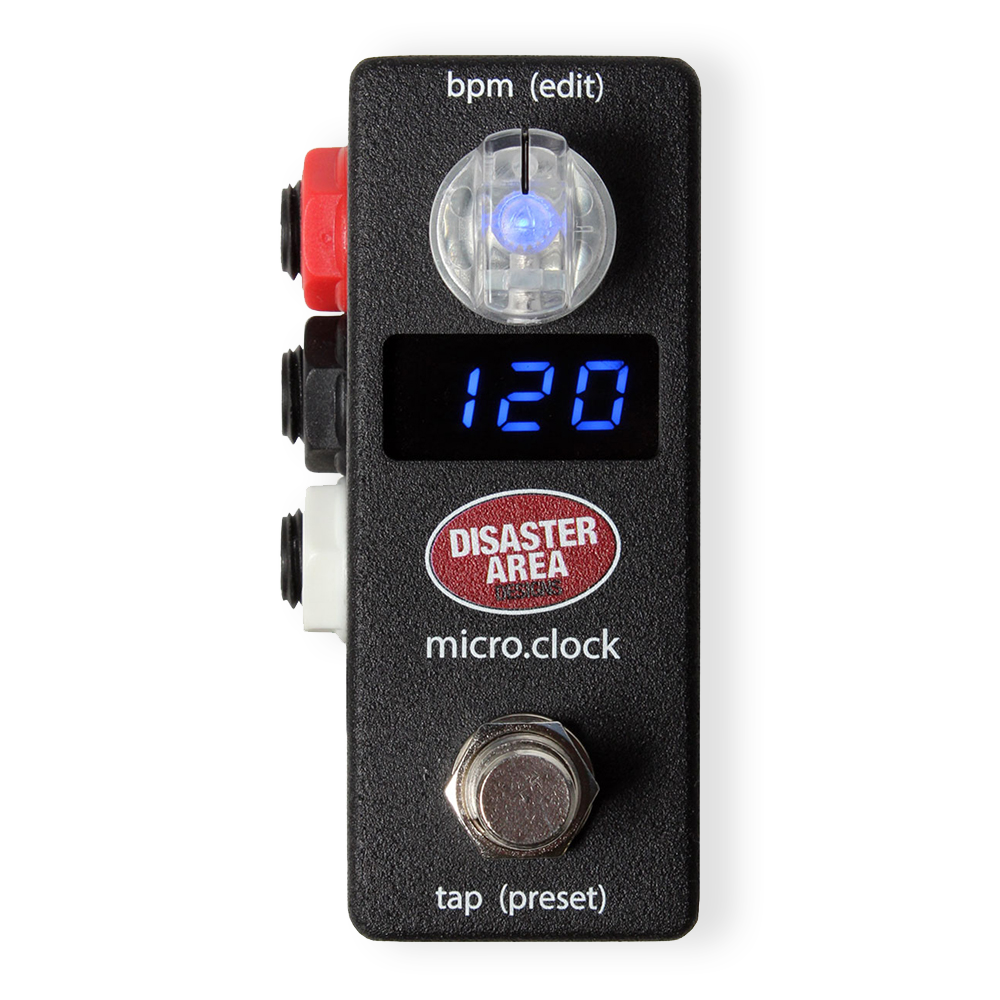 Disaster Area Designs micro.clock Tap Tempo Controller