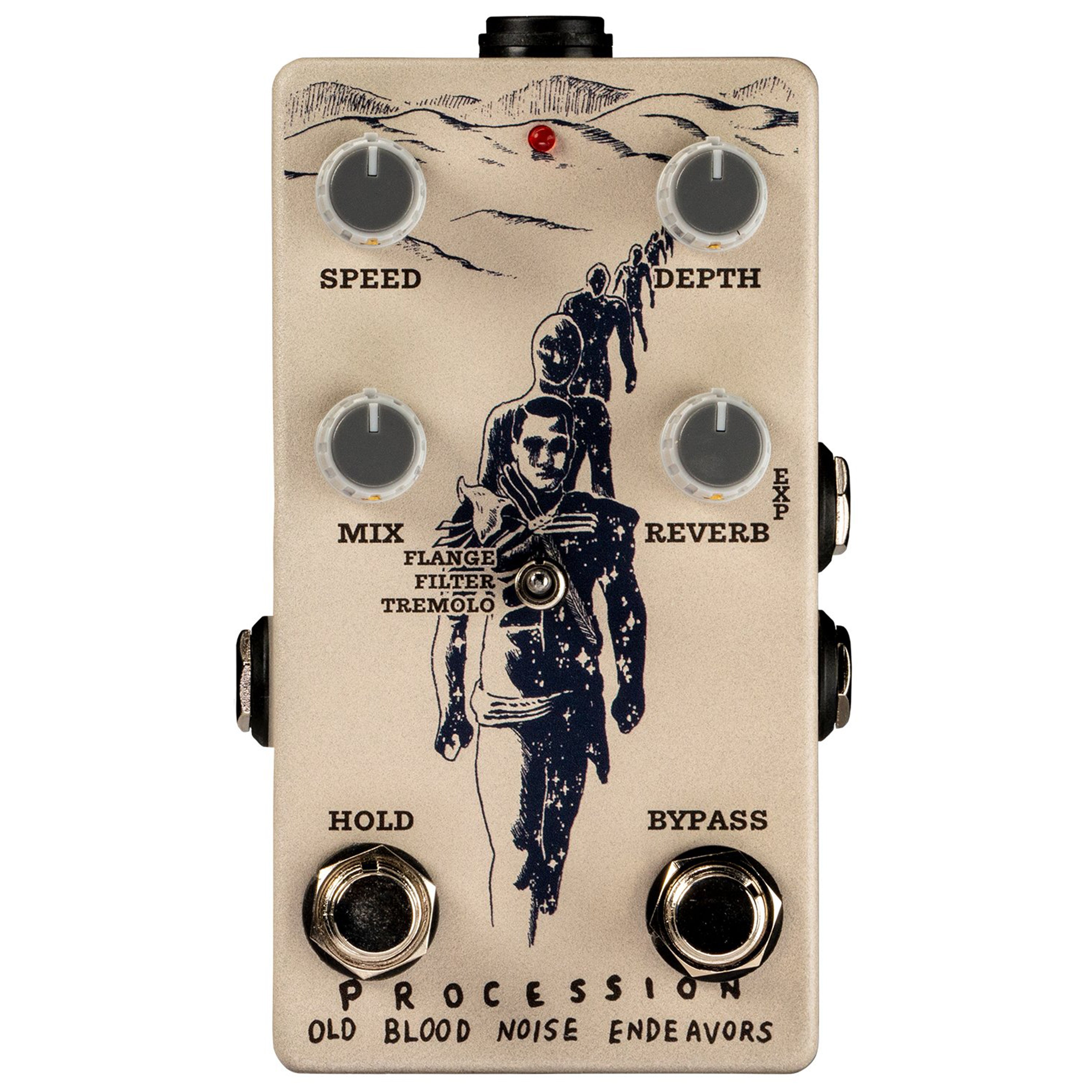 Old Blood Noise Endeavors Versão 2 Dark Star Pad Reverb Pedal V2  (Preto/Azul) : Amazon.com.br: Instrumentos Musicais