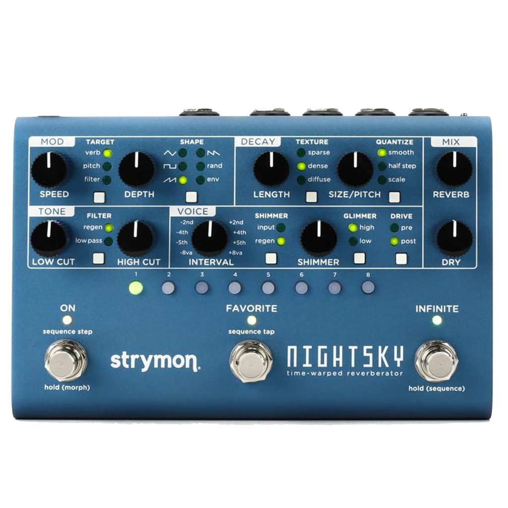 Strymon NightSky Time-warped Reverberator Pedal