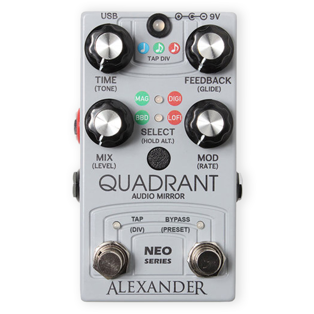 Alexander Quadrant Audio Mirror